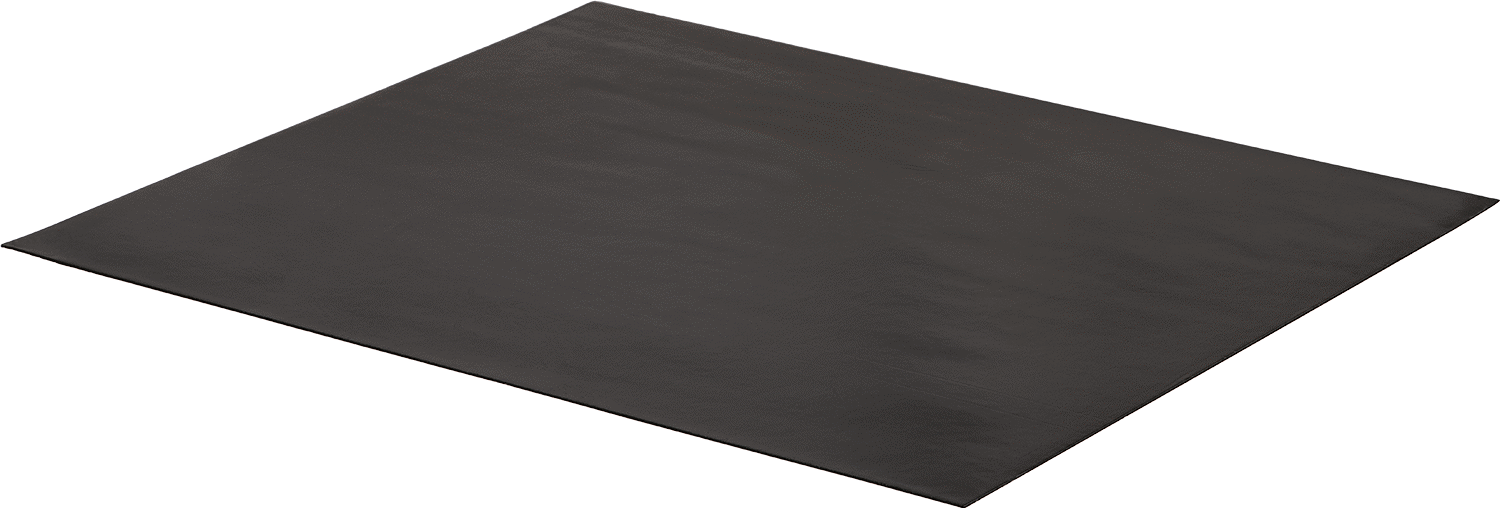 Yeniden Kullanılabilir Kavrama Bandı, Her İki Yüzü Yapışkan, 9-3/4" X11-3/4", 0,02" Kalınlık, Siyah