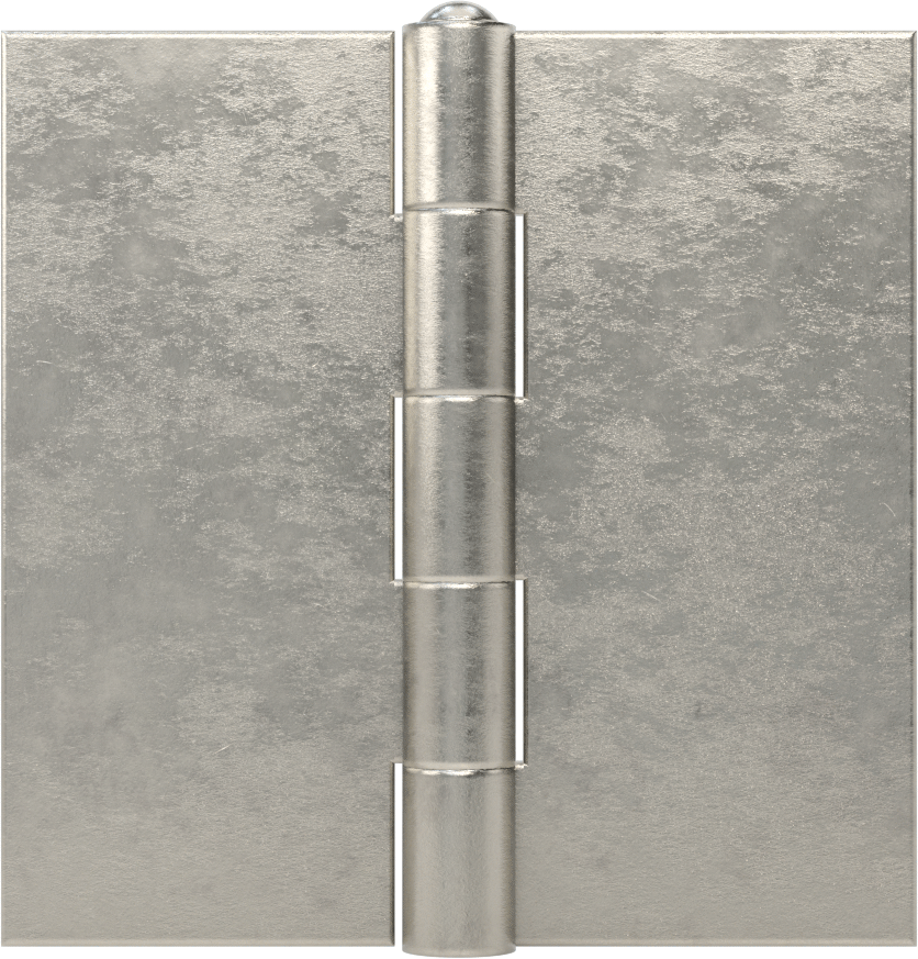 Delikli Olmayan 304 Paslanmaz Çelik Menteşe, Çıkarılabilir Pim, 3“ x 1-1/2” Kapı Kanadı, 0,090" Yaprak Kalınlığı