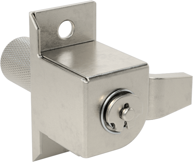 Gerginliği Ayarlanabilir Sıkı Tutuşlu Kam Mandalı, Topuzlu, Paslanmaz Çelik, 3/4“ ila 1-1/8” Kilitleme Mesafesi