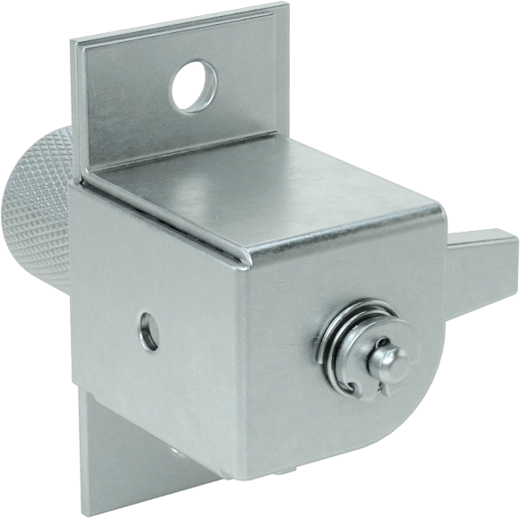 Gerginliği Ayarlanabilir Sıkı Tutuşlu Kam Mandalı, Topuzlu, Çinko Kaplı Çelik, 3/8“ ila 1-1/4” Kilitleme Mesafesi