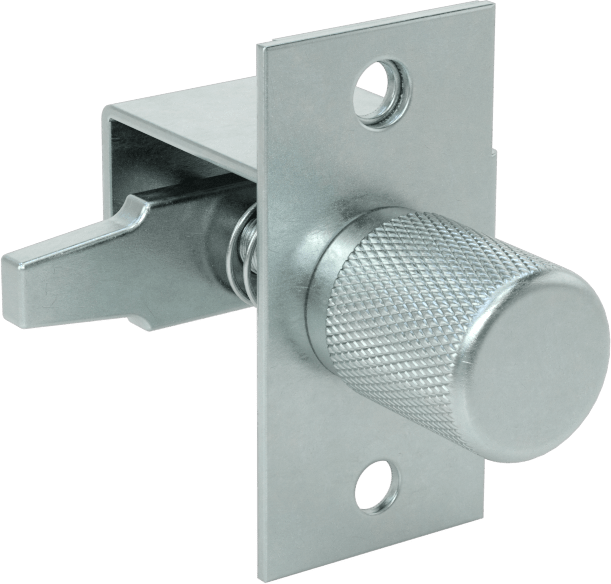 Gerginliği Ayarlanabilir Sıkı Tutuşlu Kam Mandalı, Topuzlu, Çinko Kaplı Çelik, 3/8“ ila 1-1/4” Kilitleme Mesafesi