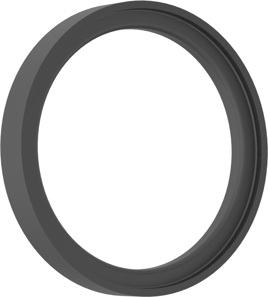 O-Ring Yivleri için Çubuk Contası, 1-1/8" Çubuk Çapı için