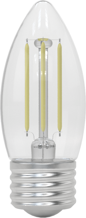 Vidalı Taban Ampul, B10, 120V, 60W Eşdeğeri, LED