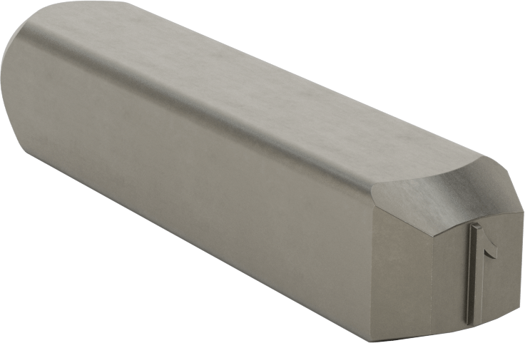 Gentle-Mark Çelik Damga, 3/8" Karakter Yüksekliği