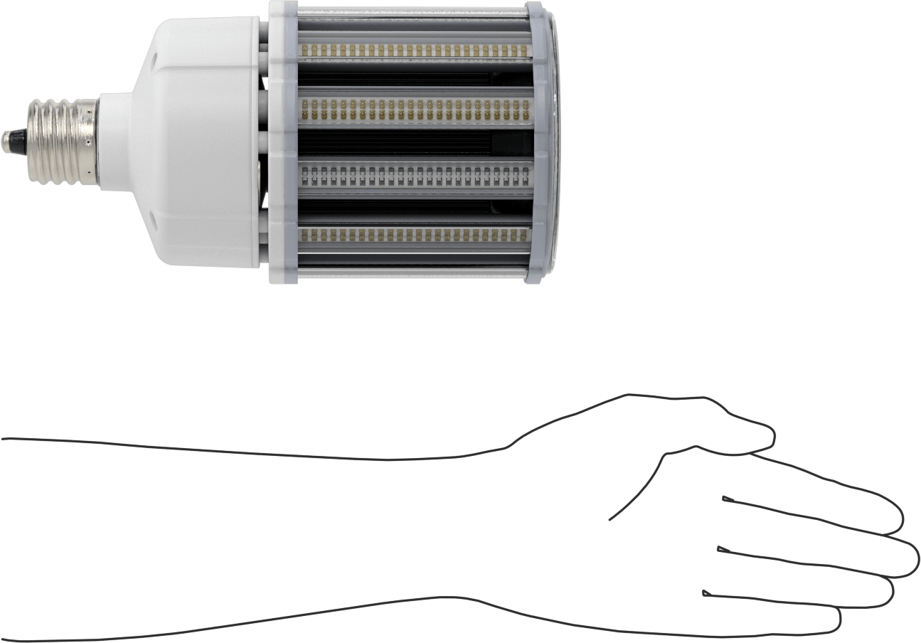 Yüksek Yoğunluklu Deşarj Işığı için LED Ampul, Blst, Tblr, EX39, 3K/4K/5K, 11, 200, 12, 400, 12, 000 Lmns