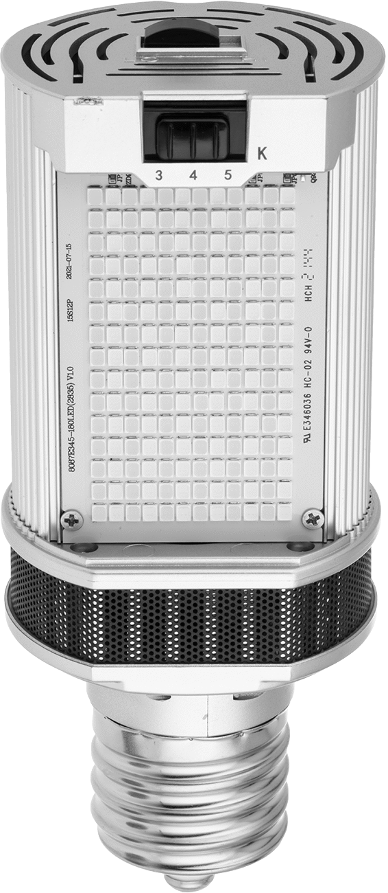 Yüksek Yoğunluklu Deşarj Işığı için LED Ampul, Balast Baypası, Dikdörtgen, EX39 Mogul Tabanı, 30W