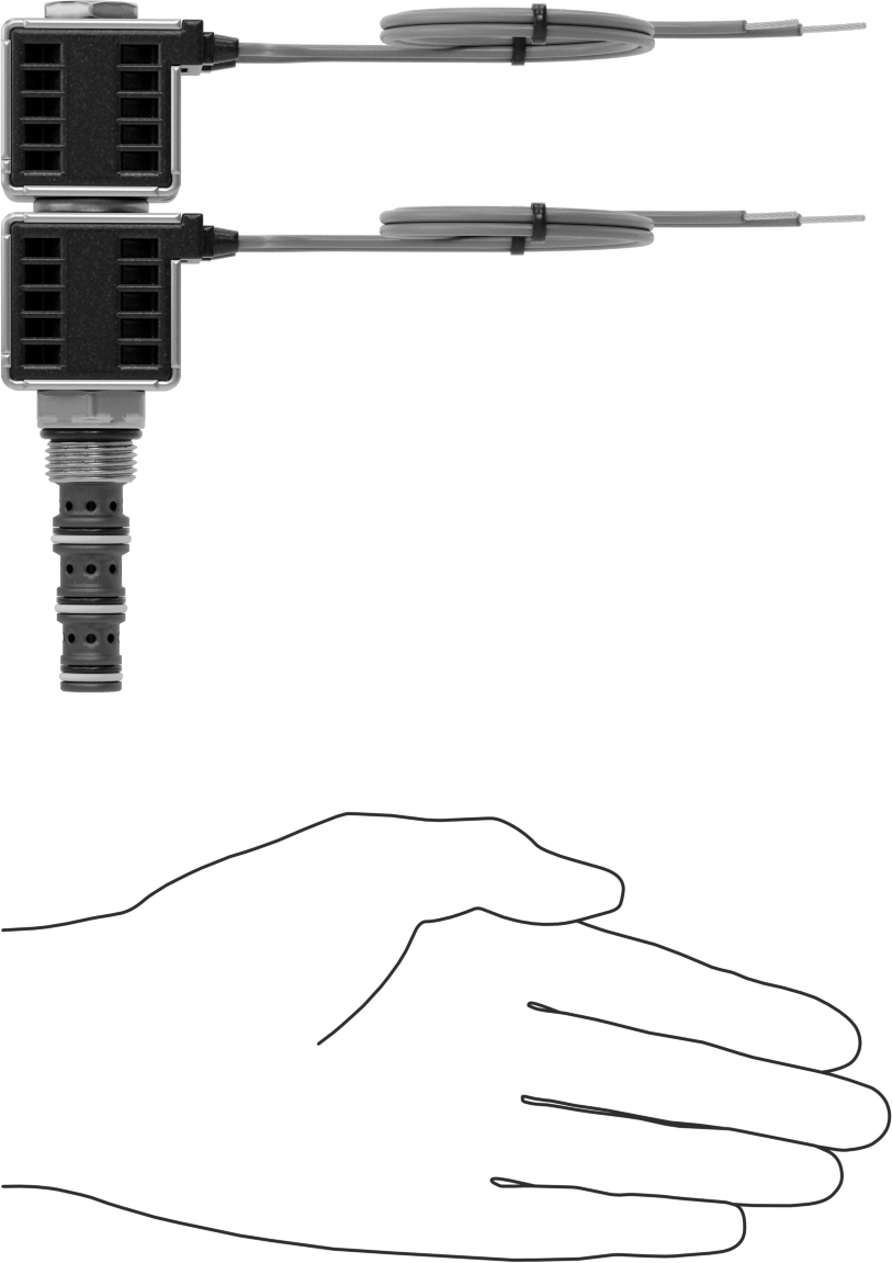 Solenoidle Çalışan Vidalı Hidrolik Vana, Yön Kontrolü, 4-Way, Deltrol Dsv-080-34C-N-D1DE