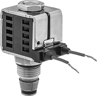 Solenoid Kumandalı Açma/Kapama Vidalı Hidrolik Valfler