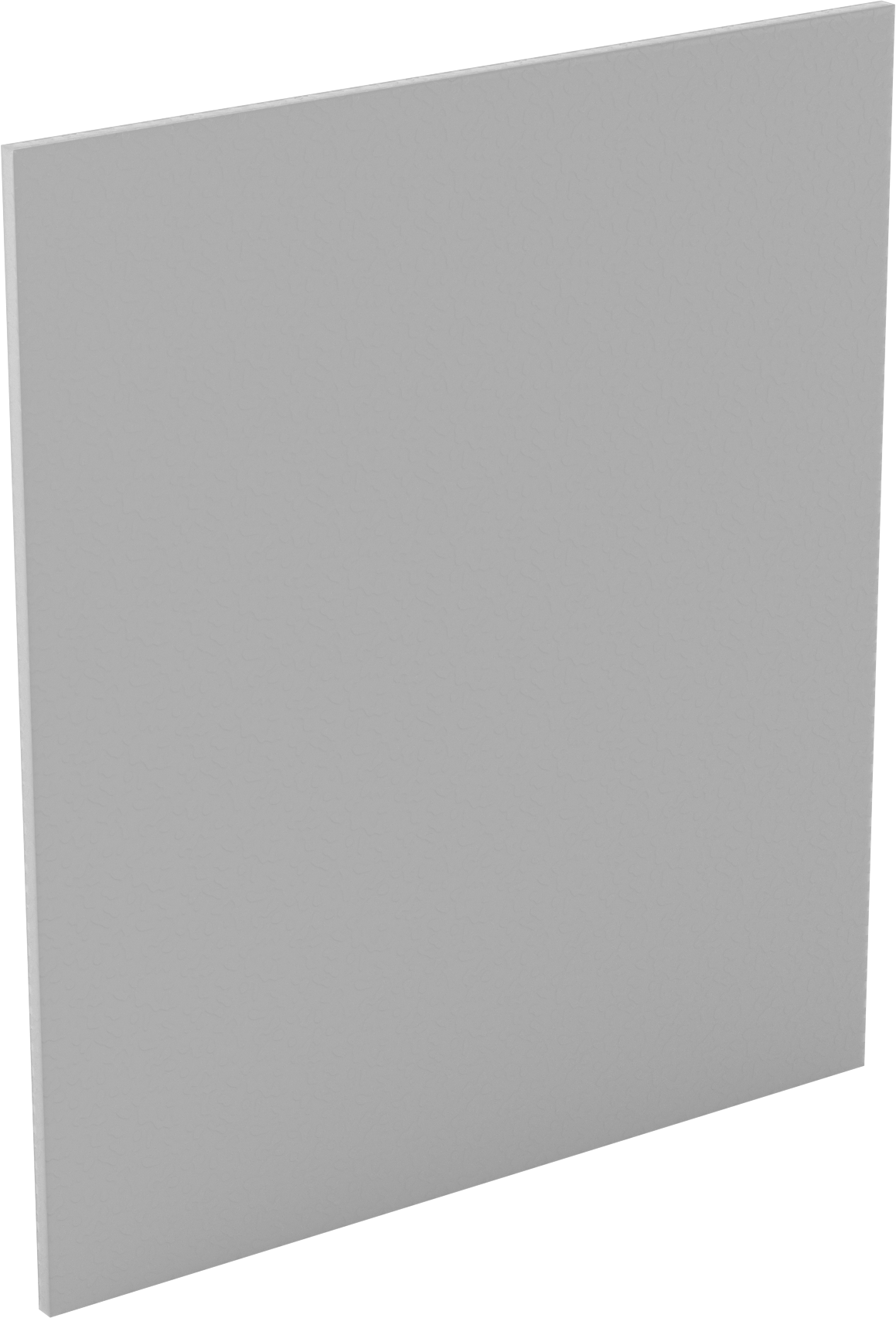 Plastik Tuvalet Bölmesi için 55“ Yükseklik x 48” Genişlik x 1" Kalınlıkta Panel