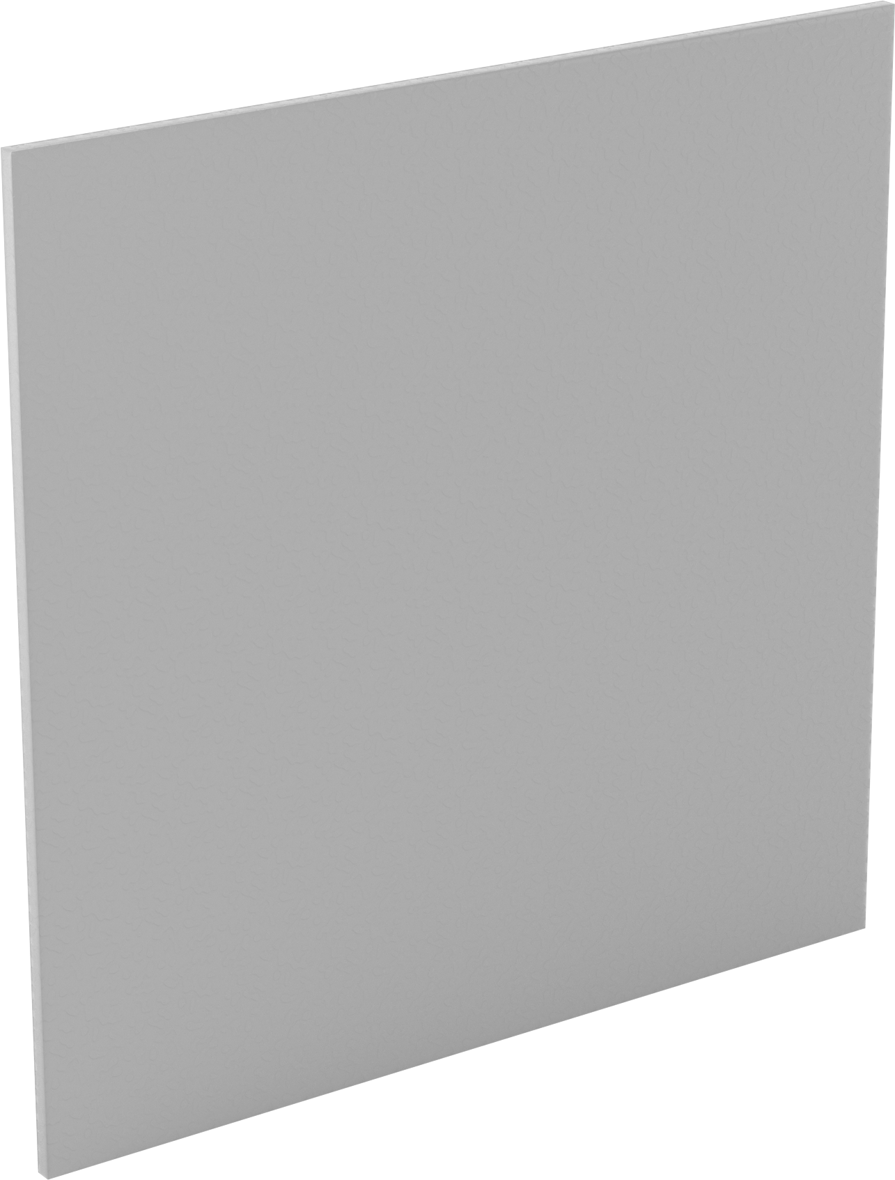 Plastik Tuvalet Bölmesi için 55“ Yükseklik x 55” Genişlik x 1" Kalınlık Panel
