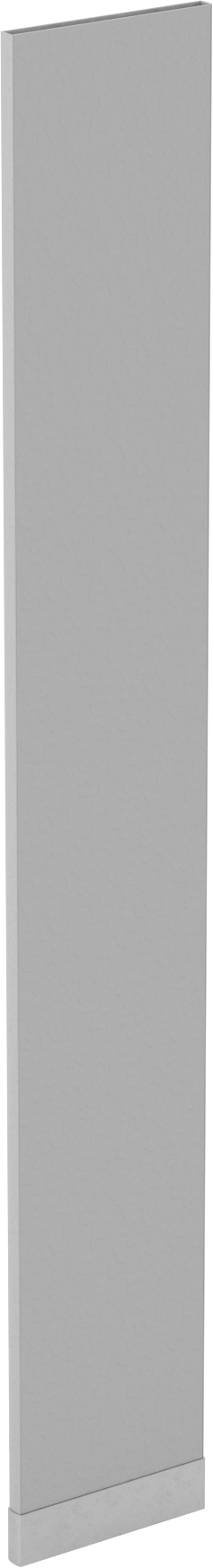 82“ Yükseklik x 12” Genişlik x 1" Kalınlık Plastik Tuvalet Bölme Kolonu