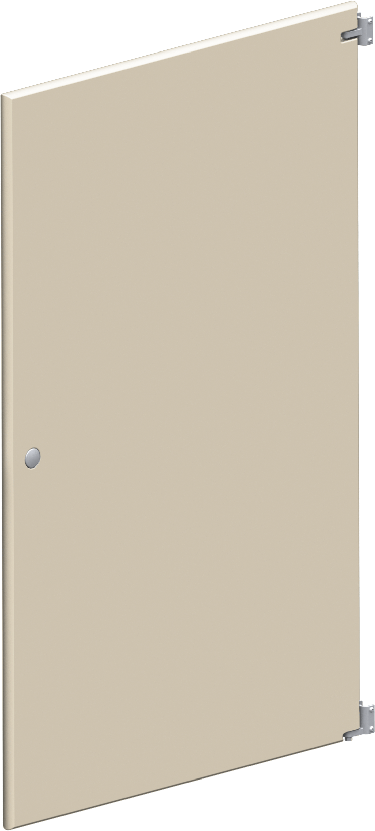 55“ Yükseklik x 36” Genişlik x 1" Kalınlık Plastik Tuvalet Bölmesi için ADA Kapısı