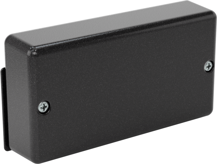 Gömme Çekme Kolu, Siyah ABS, 3,3-4,8 mm Panel Kalınlığı için