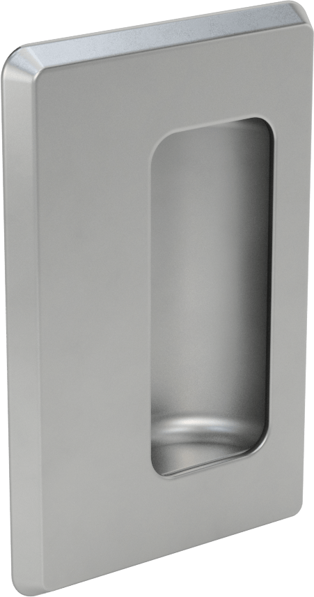 Gömme Çekme Kolu, Mat 304 Paslanmaz Çelik, 94 mm Yükseklik, 60 mm Genişlik