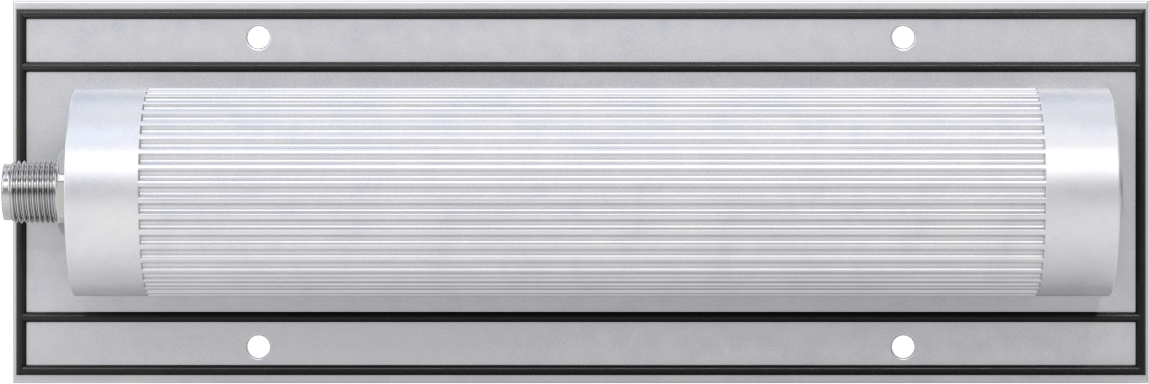 Gömme Montajlı Şerit Makine Işığı, 8-5/8" Uzunlukta Açıklık için, 1260 Lumens