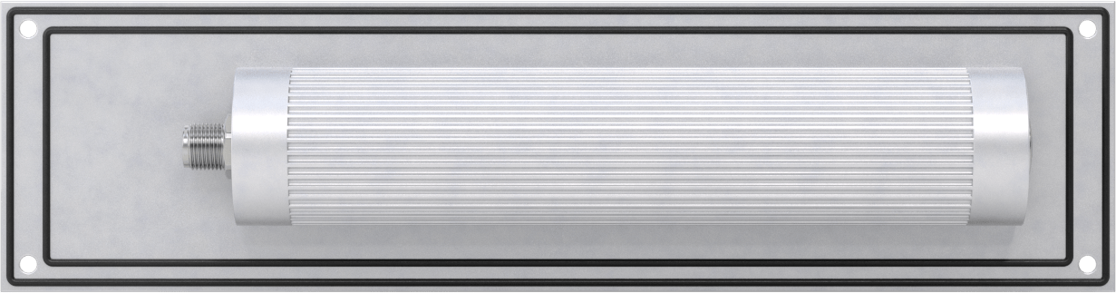Gömme Montajlı Şerit Makine Işığı, 11-1/8" Uzunluklu Açıklık için, 1260 Lumens