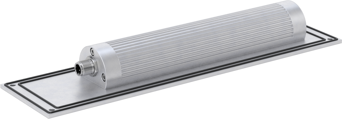 Gömme Montajlı Şerit Makine Işığı, 11-1/8" Uzunluklu Açıklık için, 1260 Lumens