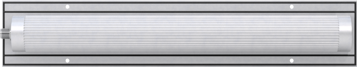 Gömme Montajlı Şerit Makine Işığı, 15-1/2" uzunlukta açıklık için, 2530 Lumens