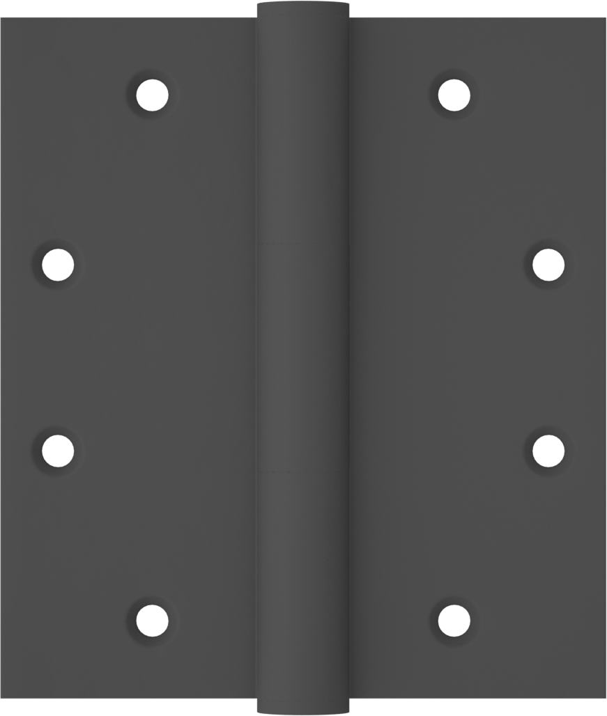 Gömme Montajlı Giriş Kapısı Şablonu Menteşesi, Astarlı Çelik, 4-1/2“ x 2” Kapı Kanadı