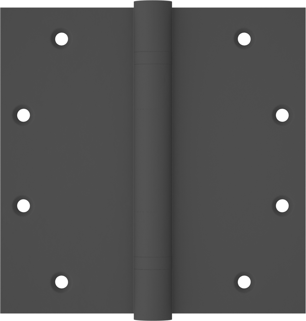 Gömme Montajlı Giriş Kapısı Şablonu Menteşesi, Astarlı Çelik, 5“ x 2-1/2” Kapı Kanadı