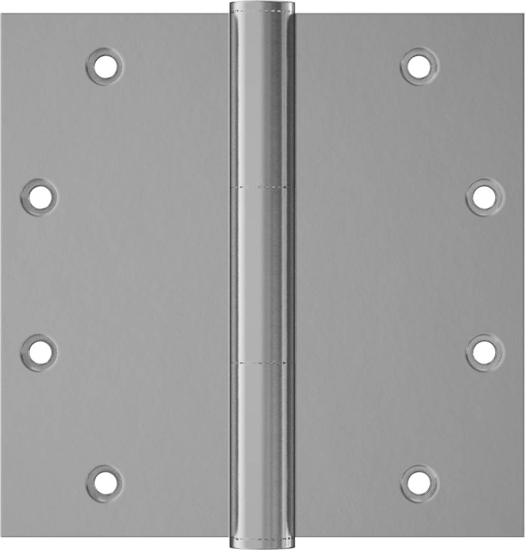 Gömme Montajlı Giriş Kapısı Şablonu Menteşesi, Krom Kaplı Çelik, 5“ x 2-1/2” Kapı Kanadı