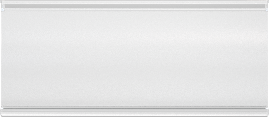 Tel Raflar için Etiket Tutucu, 1-5/16“ Yükseklik x 3” Genişlik