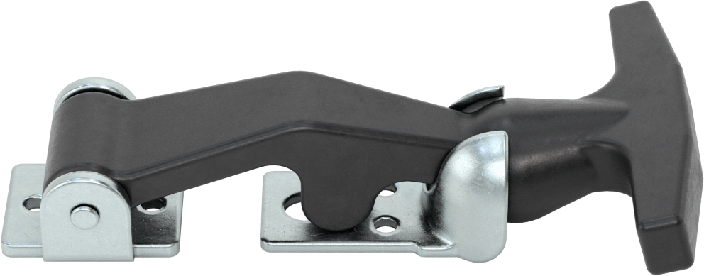 Hava Koşullarına Dayanıklı Çekme Mandalı, Çinko Kaplı Çelik Vurma Plakası, 5-7/8“ Uzunluk x 3-1/8” Genişlik