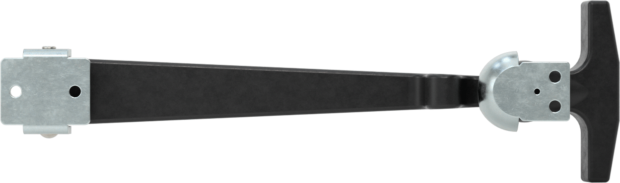 Hava Koşullarına Dayanıklı Çekme Mandalı, Çinko Kaplı Çelik Vurma Plakası, 10-1/2“ Uzunluk x 3-1/8” Genişlik
