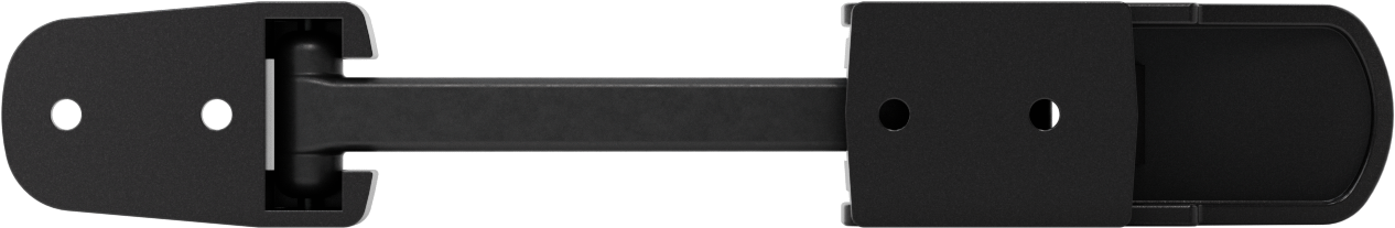 Hava Koşullarına Dayanıklı Çekme Mandalı, Plastik Vurma Plakası, 11-3/4“ Uzunluk x 1-7/8” Genişlik