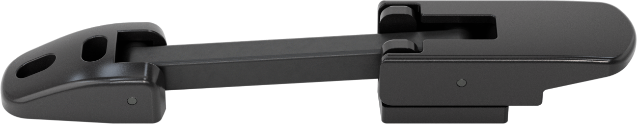 Hava Koşullarına Dayanıklı Çekme Mandalı, Plastik Vurma Plakası, 11-3/4“ Uzunluk x 1-7/8” Genişlik