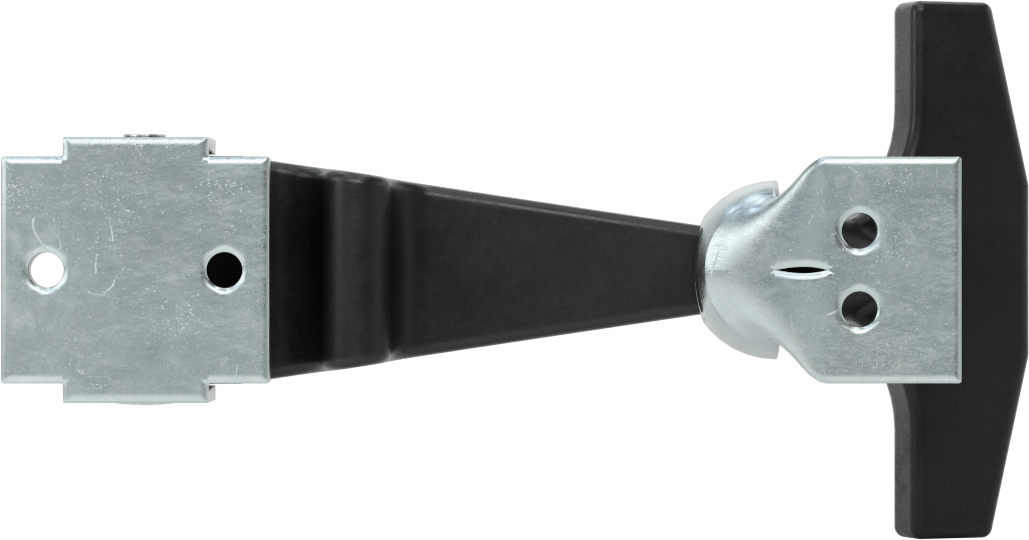 Hava Koşullarına Dayanıklı Çekme Mandalı, Çinko Kaplı Çelik Vurma Plakası, 5-7/8“ Uzunluk x 3-1/8” Genişlik