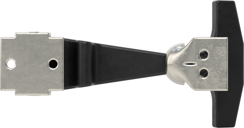 Hava Koşullarına Dayanıklı Çekme Mandalı, 304 Paslanmaz Çelik Çarpma Plakası, 5-7/8“ Uzunluk x 3-1/8” Genişlik