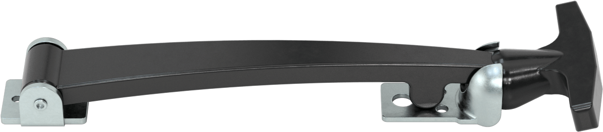 Hava Koşullarına Dayanıklı Çekme Mandalı, Çinko Kaplı Çelik Vurma Plakası, 10-1/2“ Uzunluk x 3-1/8” Genişlik