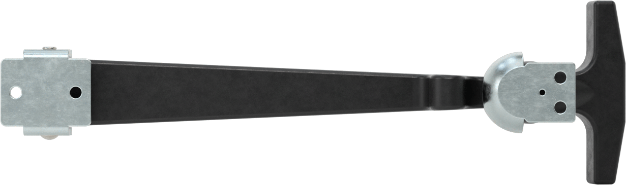 Hava Koşullarına Dayanıklı Çekme Mandalı, Çinko Kaplı Çelik Vurma Plakası, 10-1/2“ Uzunluk x 3-1/8” Genişlik