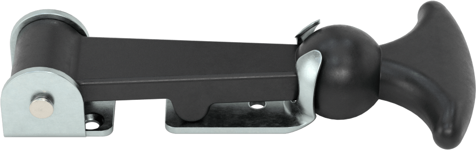 Hava Koşullarına Dayanıklı Çekme Mandalı, Çinko Kaplı Çelik Vurma Plakası, 4-1/2“ Uzunluk x 2-5/16” Genişlik