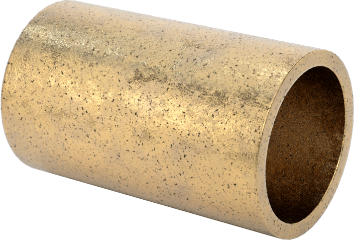 Ultra Düşük Sürtünmeli Yağ Emdirilmiş Manşon Yatağı, 841 Bronz, 5/8“ Mil Çapı ve 3/4” Muhafaza İç Çapı için, 1-1/4" Uzunluk