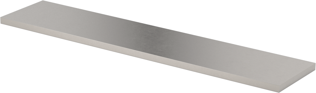 Ekstra Sert C2 Tungsten Karbür Çubuk, 1/8“ Kalınlık x 1-1/4” Genişlik x 6" Uzunluk