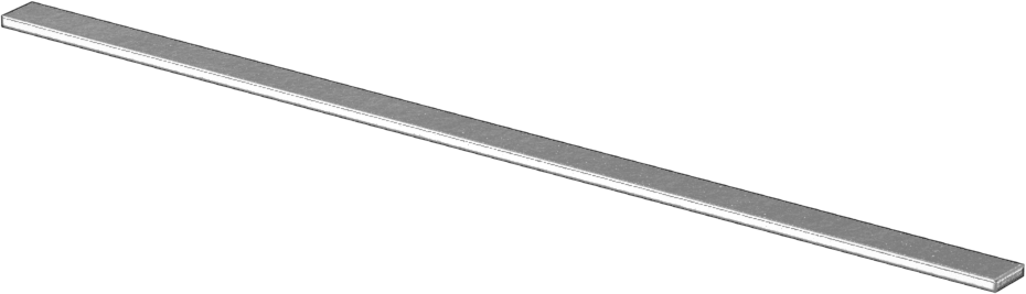 Ekstra Sert C2 Tungsten Karbür Çubuk, 1/16“ Kalınlığında x 1/4” Genişliğinde x 6" Uzunluğunda