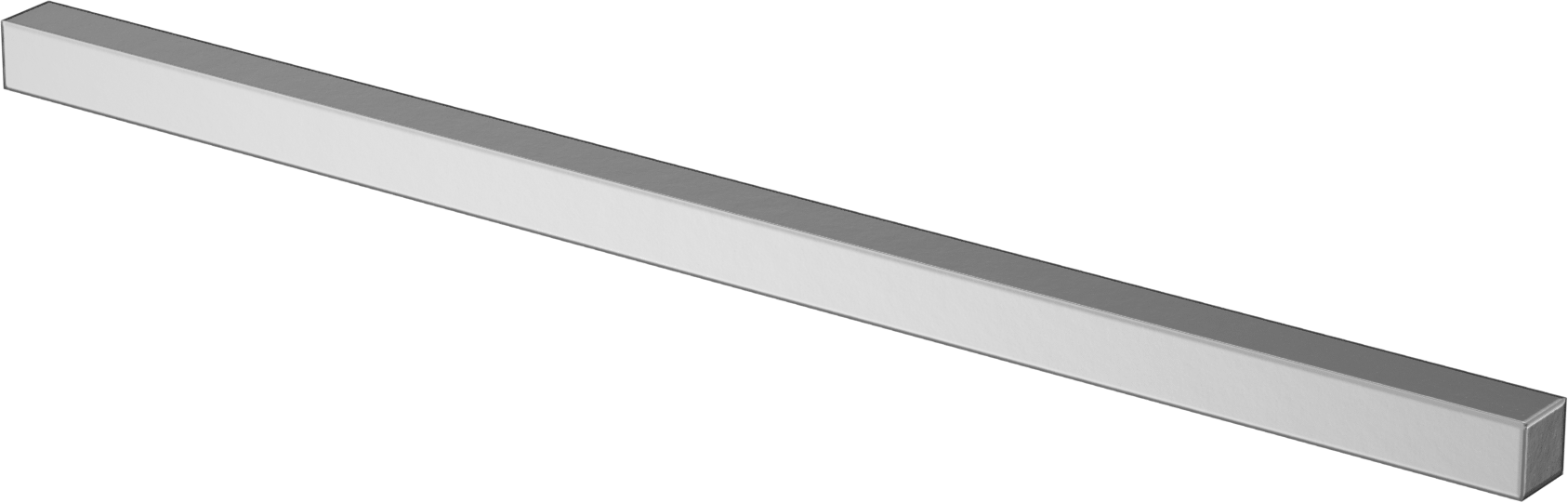 Ekstra Sert C2 Tungsten Karbür Çubuk, 1/2“ Kalınlık x 1/2” Genişlik x 12" Uzunluk