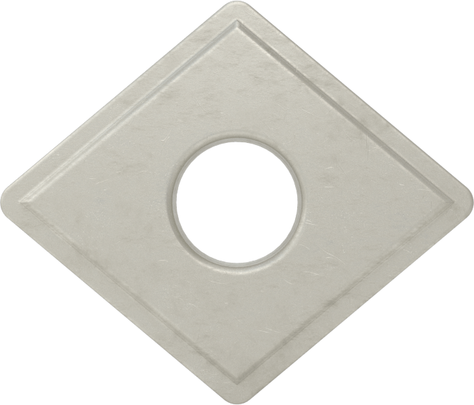 Ekonomik Karbür Uç, Alüminyumda Kullanım için, Pirinç ve Bronz, Ek Kod CNMG-432