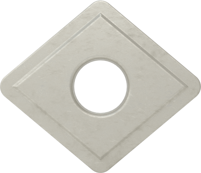 Ekonomik Karbür Uç, Alüminyumda Kullanım için, Pirinç ve Bronz, Ek Kod CNMG-433