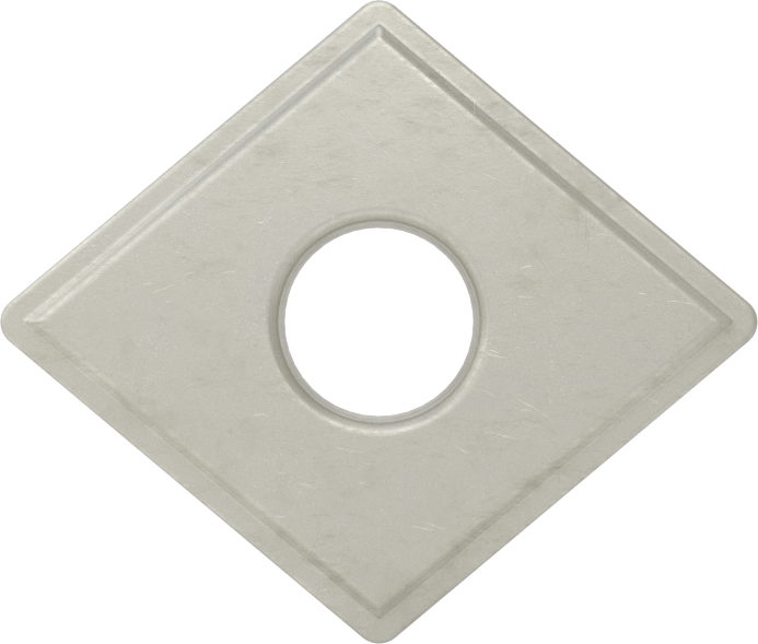 Ekonomik Karbür Uç, Alüminyumda Kullanım için, Pirinç ve Bronz, Eklenti Kodu CNMG-542