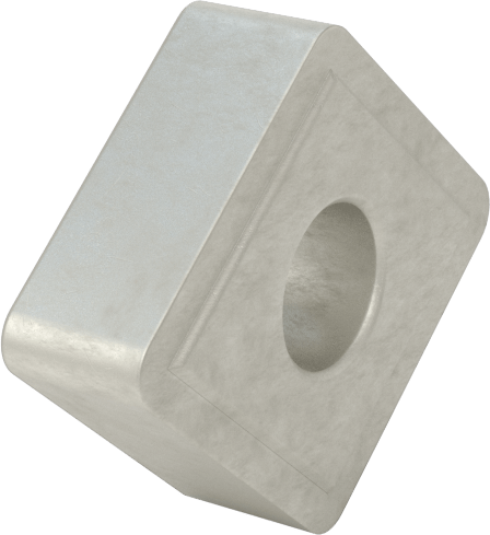 Ekonomik Karbür Uç, Alüminyumda Kullanım için, Pirinç ve Bronz, Eklenti Kodu CNMG-544
