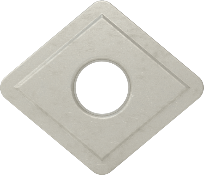 Ekonomik Karbür Uç, Alüminyumda Kullanım için, Pirinç ve Bronz, Eklenti Kodu CNMG-544