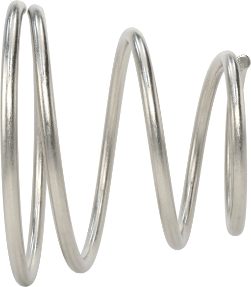 Kapalı Alan Konik Sıkıştırma Yayı, 0,5" Uzunluk, 0.6" x 0.375" OD