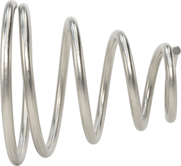 Kapalı Alan Konik Sıkıştırma Yayı, 0,5" Uzunluk, 0.48" x 0.219" OD