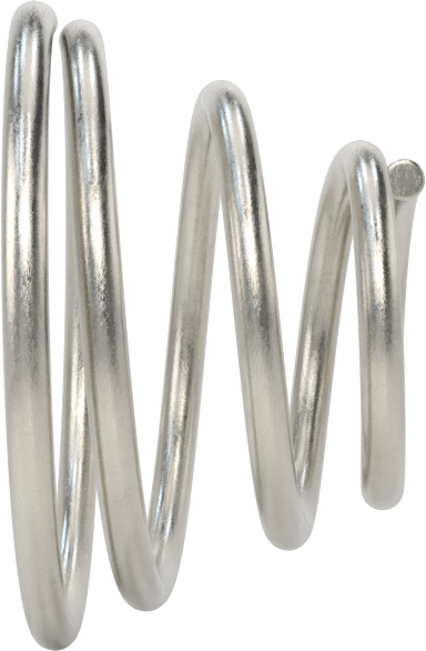 Kapalı Alan Konik Sıkıştırma Yayı, 0,375 inç Uzunluk, 0.6" x 0.313" OD