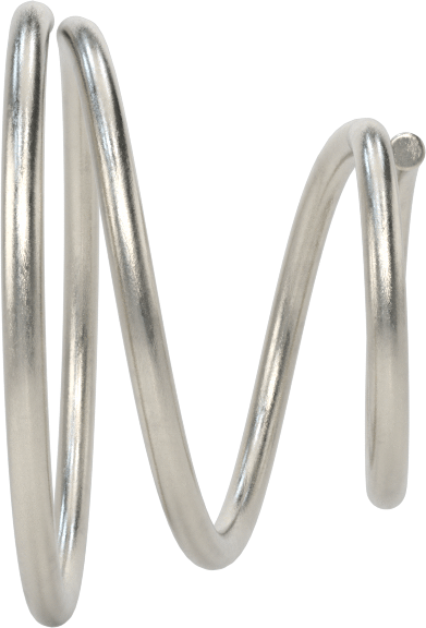 Kapalı Alan Konik Sıkıştırma Yayı, 0,313" Uzunluk, 0.48" x 0.281" OD