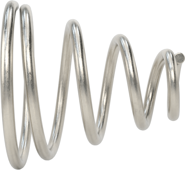 Kapalı Alan Konik Sıkıştırma Yayı, 0,5" Uzunluk, 0.48" x 0.188" OD