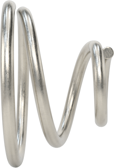 Kapalı Alan Konik Sıkıştırma Yayı, 0,313" Uzunluk, 0.48" x 0.218" OD